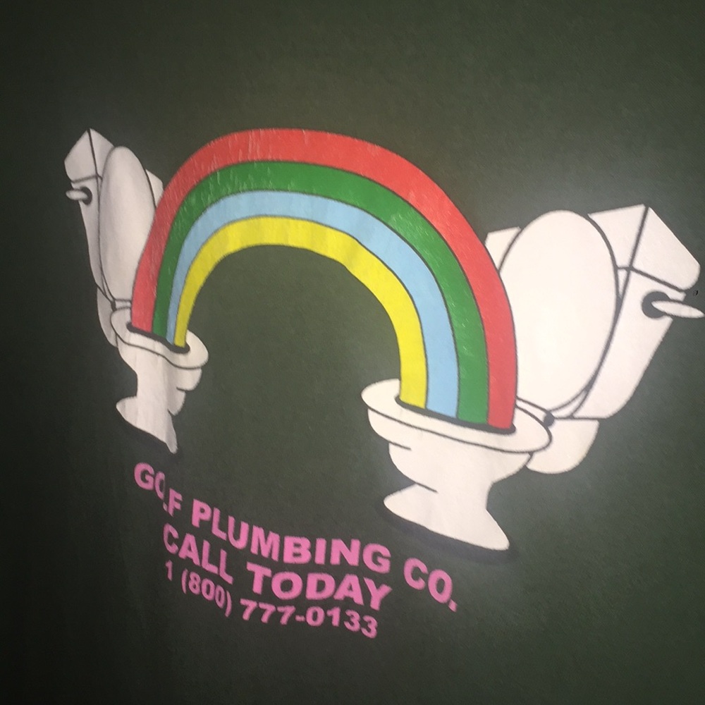 Golf wang plumber co tee shirt